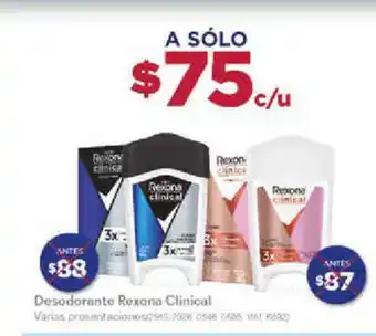 Desodorante Rexona Clinical
