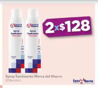 Farmacias del Ahorro Spray Sanitizante Marca del Ahorro 300ml oferta