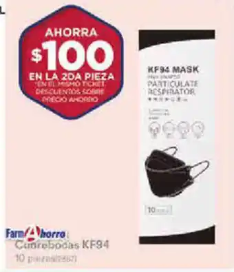 Farmacias del Ahorro Cubrebocas KF94 10 Piezas oferta