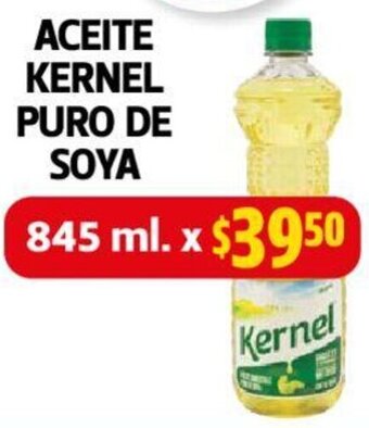 Farmacias Guadalajara ACEITE KERNEL PURO DE SOYA 845ml oferta