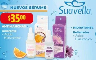 Farmacias Guadalajara Suavella Aclarante + Ácido Hialurónico/ HIDRATANTE Rellenador + Ácido oferta