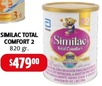 Farmacias Guadalajara SIMILAC TOTAL COMFORT 2 820 gr oferta