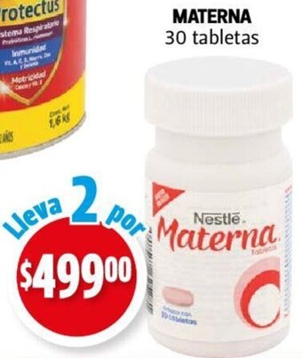 Farmacias Guadalajara Materna 30 tabletas oferta