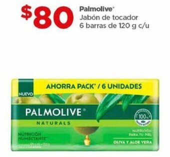 Bodega Aurrerá PALMOLIVE Jabón de tocador 6 barras de 120 g c/u oferta