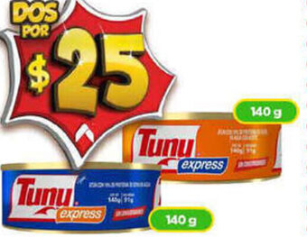 Bodega Aurrerá Tuny express 140g oferta
