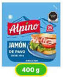 Alpino JAMÓN DE PAVO 400g