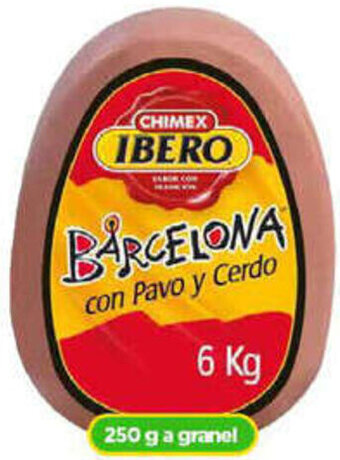Bodega Aurrerá CHIMEX IBERO BARCELONA 250 g a granel oferta