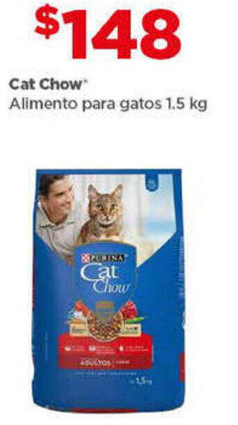 Bodega Aurrerá Cat Chow Alimento para gatos 1.5 kg oferta