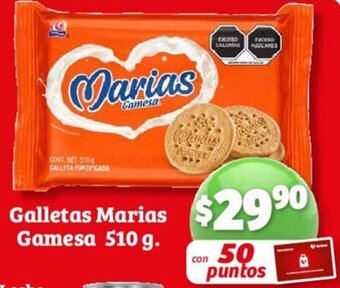 Soriana Híper Galletas Marias Gamesa 510 g oferta