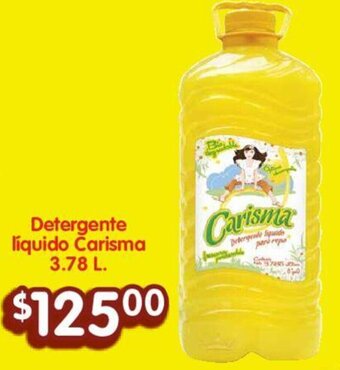 Soriana Híper Detergente líquido Carisma 3.78 L oferta