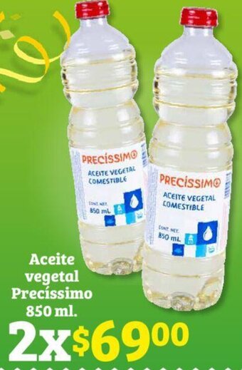 Soriana Híper Aceite vegetal Precíssimo 850 ml oferta