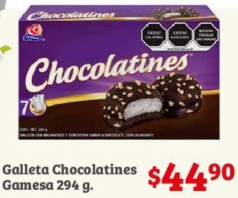 Galleta Chocolatines Gamesa 294 g.