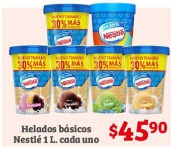 Helados básicos Nestlé 1 L