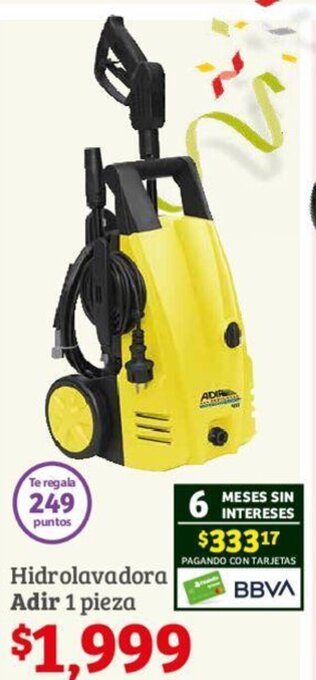 Soriana Híper Hidrolavadora Adir 1 pieza oferta