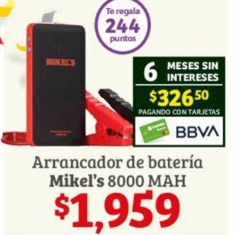 Arrancador de batería Mikel's 8000 MAH