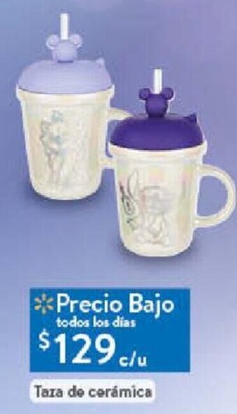 Walmart Taza de cerámica oferta