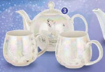 Tetera con 2 tazas