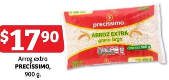 Soriana Híper PRECÍSSIMO Arroz extra 900 g. oferta