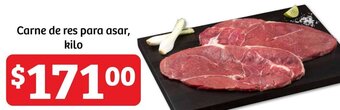 Soriana Híper Carne de res para asar oferta