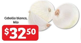 Soriana Híper Cebolla blanca oferta