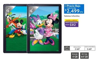 Walmart Tabletas Infantiles oferta
