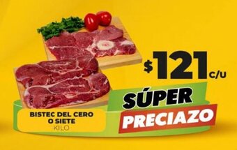 Merco BISTEC DEL CERO O SIETE KILO oferta