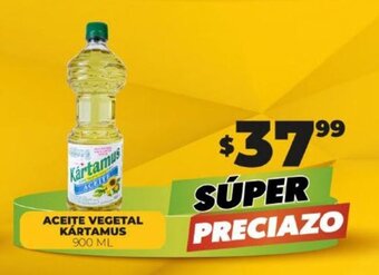 Merco ACEITE VEGETAL KÁRTAMUS 900 ML oferta