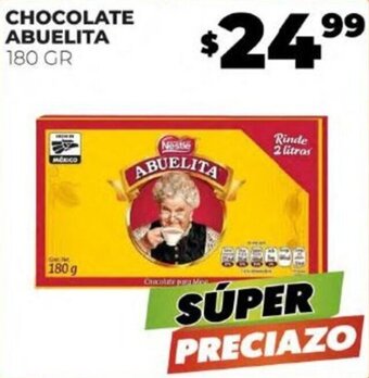 CHOCOLATE ABUELITA 180 GR
