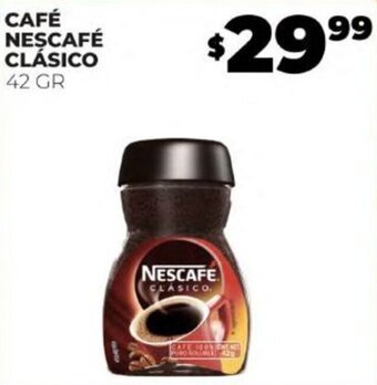Merco CAFÉ NESCAFÉ CLÁSICO 42 GR oferta