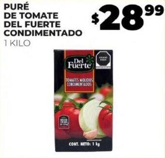 Merco PURÉ DE TOMATE DEL FUERTE CONDIMENTADO 1 KILO oferta