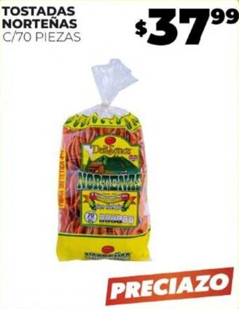 Merco TOSTADAS NORTEÑAS C/70 PIEZAS oferta