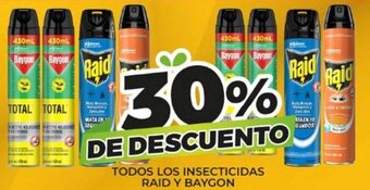 TODOS LOS INSECTICIDAS RAID Y BAYGON
