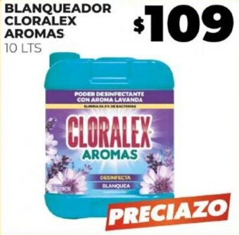 Merco BLANQUEADOR CLORALEX AROMAS 10 LTS oferta