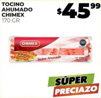 Merco TOCINO AHUMADO CHIMEX 170 GR oferta