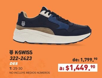 Andrea K-SWISS 322-2423 DES T: 25-30 oferta