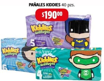 Farmacias Guadalajara PAÑALES KIDDIES 40 pzs. oferta