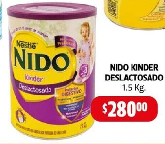 Farmacias Guadalajara NIDO KINDER DESLACTOSADO 1.5 Kg. oferta