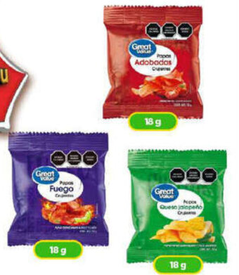 Great Values Papas Adobados 18g