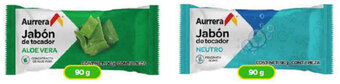 Bodega Aurrerá Aurrera Jabón de tocador Aloe Vera/ Neutro 90g oferta