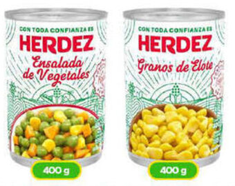 HERDEZ Ensalada de Vegetales 400g