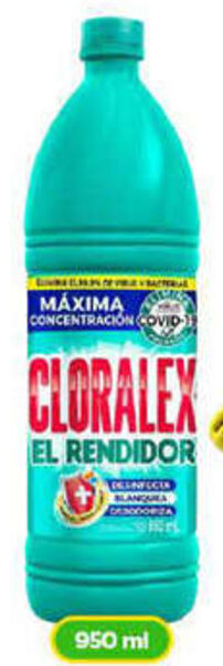 CLORALEX EL RENDIDOR 950ml