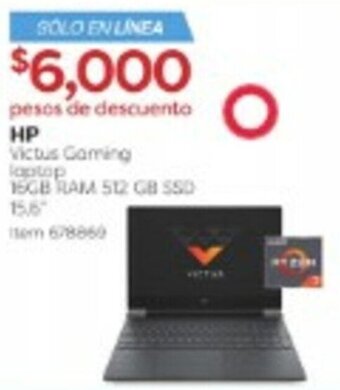 Costco HP Victus Gaming Laptop 15.6" oferta