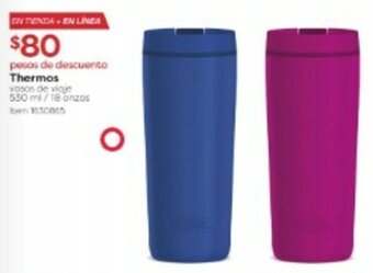 Costco Thermos vasos de viaje 530 ml / 18 orzos oferta