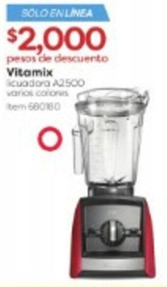 Costco Vitamix licuadora A2500 oferta