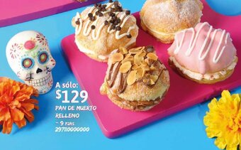City Club PAN DE MUERTO RELLENO 9 pzas oferta