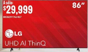 City Club LG UHD Al ThinQ 86" oferta