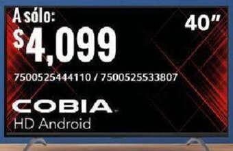 City Club COBIA HD Android 40" oferta