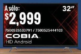City Club COBIA HD Android 32" oferta