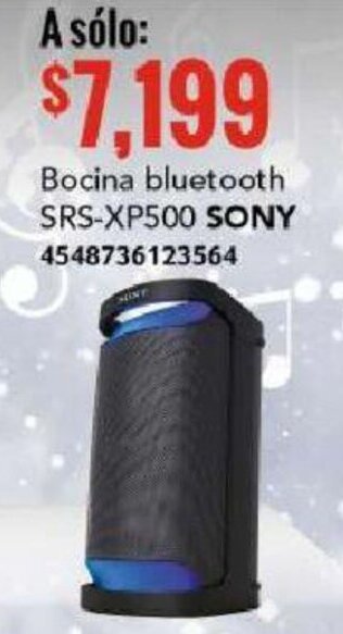 SONY Bocina bluetooth SRS-XP500