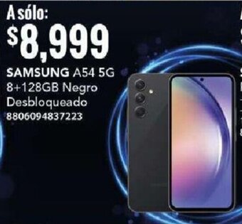 City Club SAMSUNG A54 5G 8+128GB Negro oferta